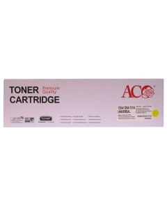 ACO Toner Cartridge, 125A/128A/131A, Yellow