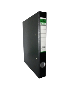 Alba rado Ring Binder, Black 1.5 Inch