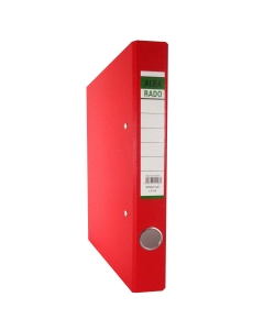 Alba rado Ring Binder, Red, 1.5 Inch