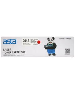 Asta 201A, Laser Toner Cartridge, Red