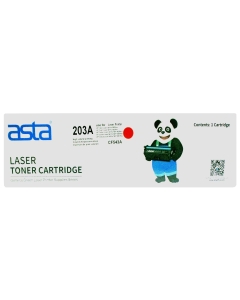 Asta 203A, Laser Toner Cartridge, Red