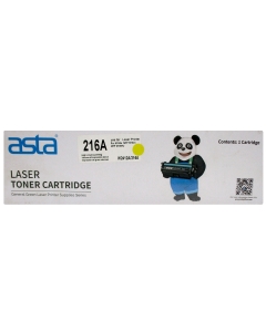 Asta 216A, Laser Toner Cartridge, Yellow
