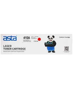 Asta 410A, Laser Toner Cartridge, Red