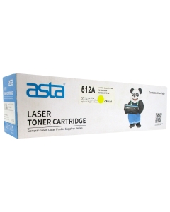 Asta 512A, Laser Toner Cartridge, Yellow