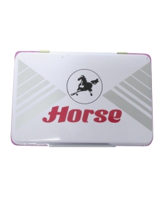 Horse stamp pad purple