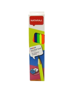 HB Nataraj, Black Pencils, 1 Pkt (12 Pieces) 