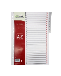 Sai's Officepoint, A-Z File Dividers, A4