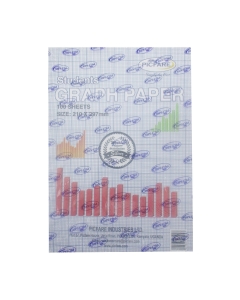 Picfare, Graph Paper, 1MM, 100 Sheets per ream