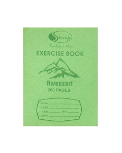 Shreeji, Rwenzori, Exercise Book, A5, 200 Pages