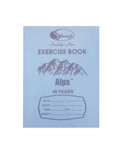 Shreeji, Alps, Exercise Book, A5, 48 Pages, Single Line
