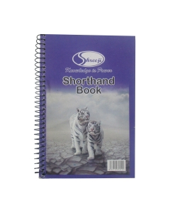 Shreeji, Shorthand Book, A5, 70 Sheets, Spring Banded