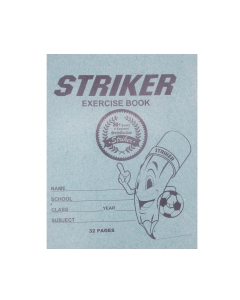Picfare, Striker Exercise Book, A5, 32 Pages, Single Line