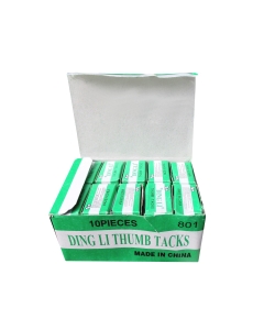 Ding li Thumb Pin Tacks 10 small boxes
