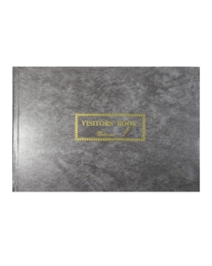 Visitors Books, Gray Hard cover,  A4, 138 pages book