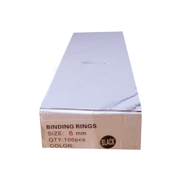 Binding rings 6MM - 100 pcs in each box