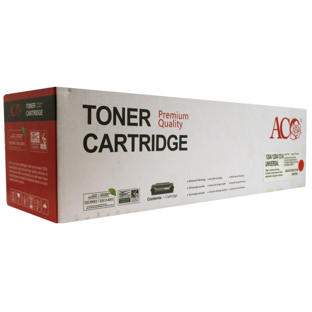 ACO Toner Cartridge, 125A/128A/131A, Red