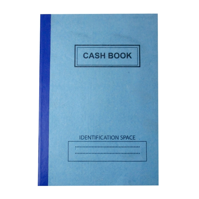 Cash book A4, 122 Pages, Blue