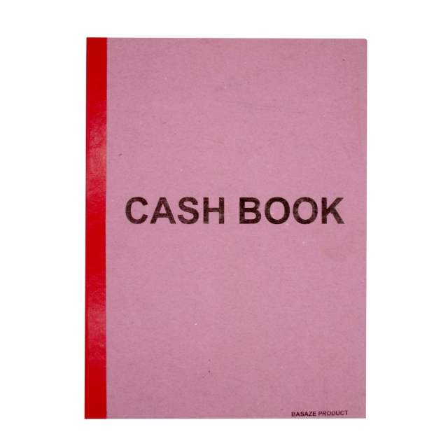 Cash Book, A4, Self Duplicate, Pink Cover