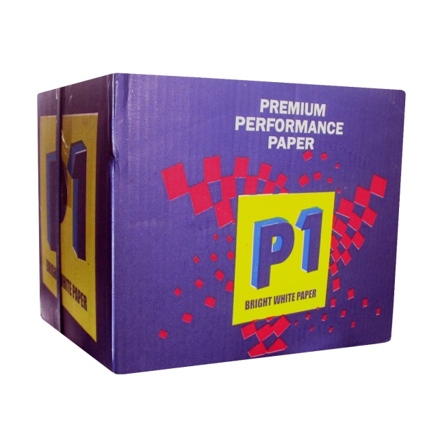P1, Bright White, Duplicating Paper Carton (5 Reams)