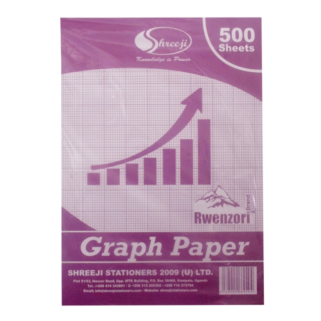 Shreeji, Graph Paper, 500 Sheets
