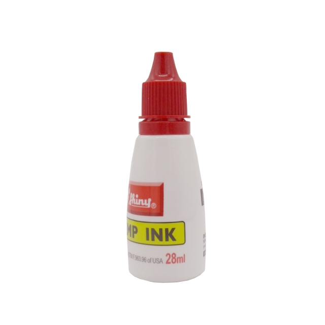 Shiny, Stamp Ink, Water Proof, Red