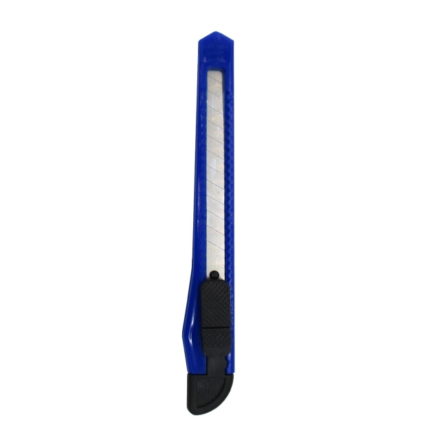 War Ning, Cutter Knife, Small, Blue