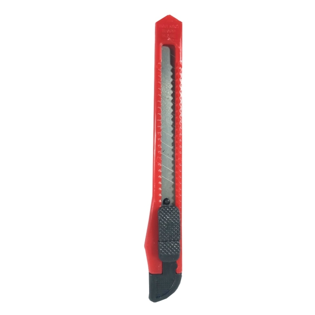 War Ning, Cutter Knife, Small, Red